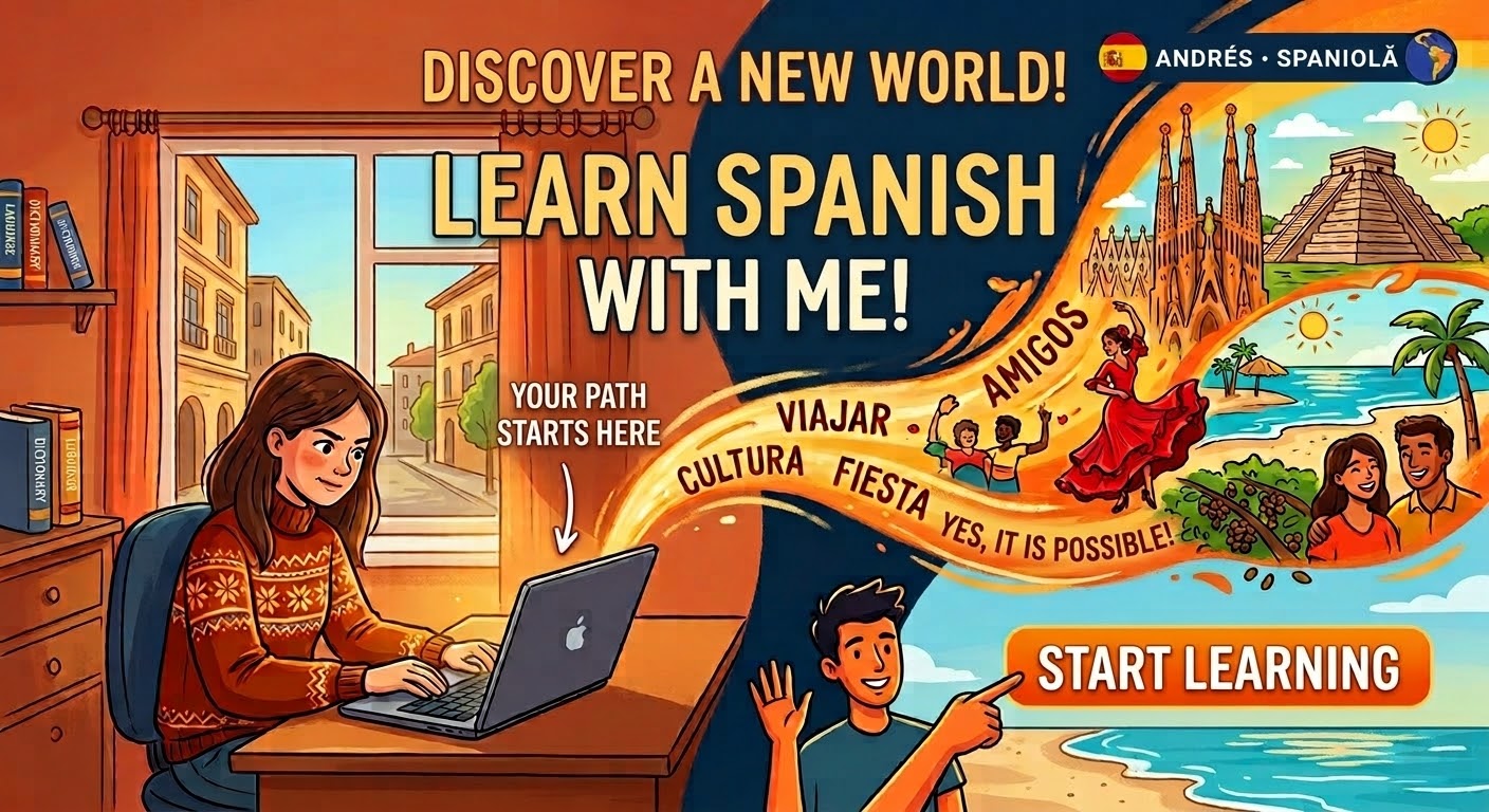 Learn Spanish with Andrés: travel, culture and conversation